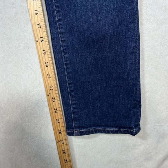 PAIGE Size 24 Women's Brigite Indigo Straight Leg Jeans Premium Designer Denim - Picture 10 of 11